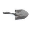 Hot Sale Carbon Steel Digging Spade Head Grey Garden Digging Round Point Shovel Head With Cushioned